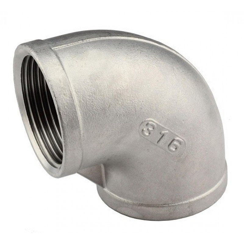 V12 レディースSTAR ELBOW RG KNIT ELBOW GALV 90° 50MM FEMALE/FEMALE - CAST GALVANISED FITTING